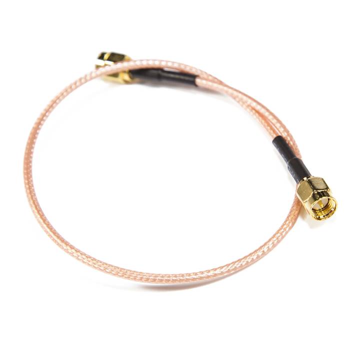 Coax Cable Assembly RG-316 12 inch (30cm) with SMA Male Connectors