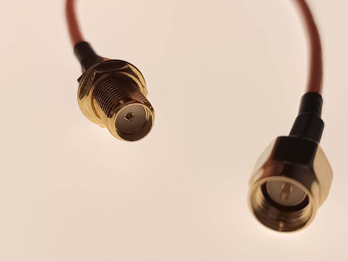 Coax Cable Assembly RG-316 8.5 inch (20cm) With SMA Male to SMA Female Connectors