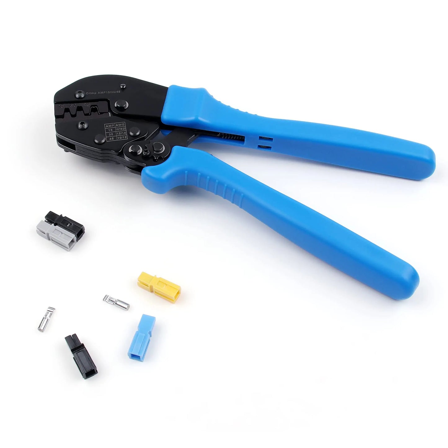 Powerpole Crimper, Crimp Tool for 15, 30, and 45 Amp Anderson Connectors