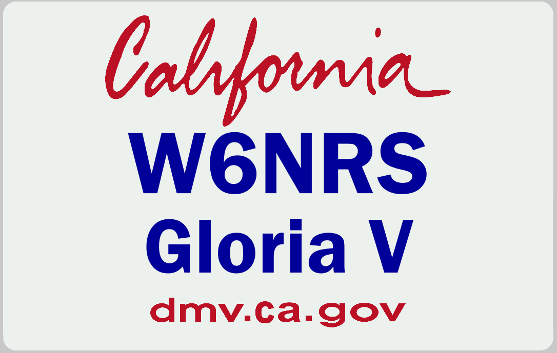 Customized State Name Badge, California