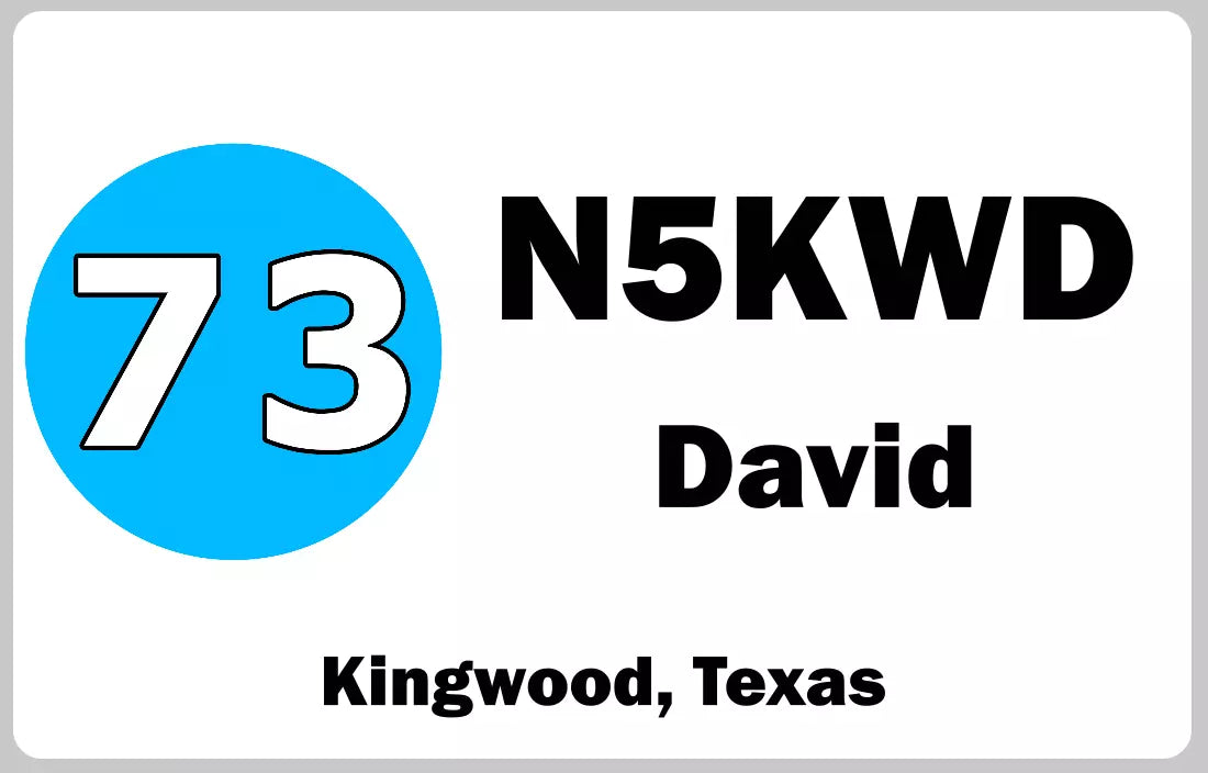Customized Name Badge, 73