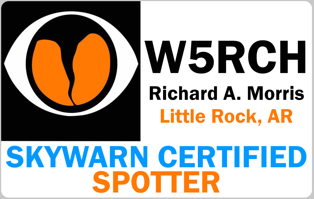 Customized Name Badge, Skywarn Certified Spotter