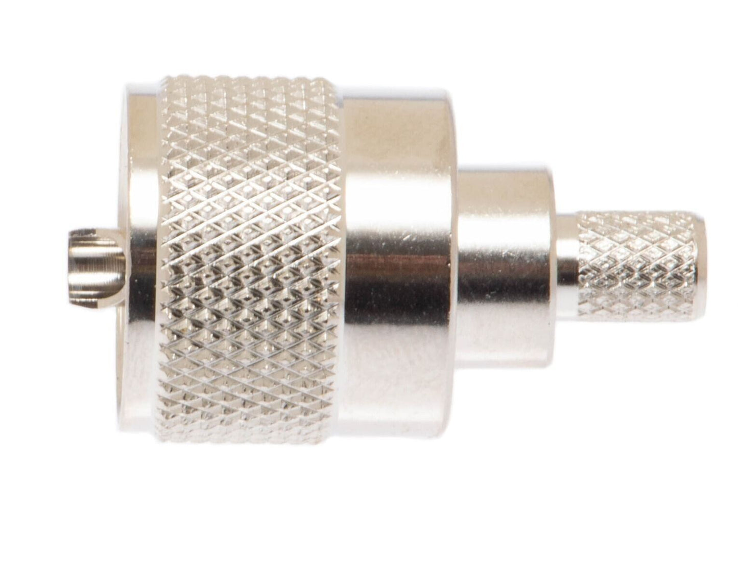 Coax Cable Connector UHF Male Crimp (PL-259) for RG-8/U & LMR400 Coax Cable