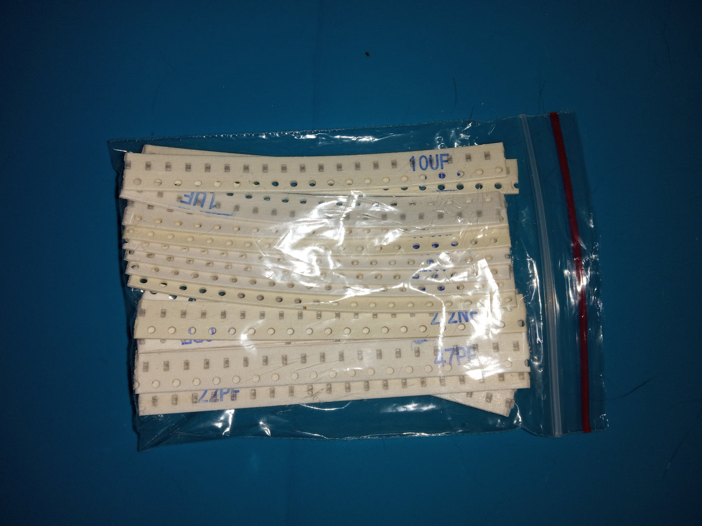 Capacitor Kit SMD 0603 Assorted Values 16 values x 20pcs = 320pcs