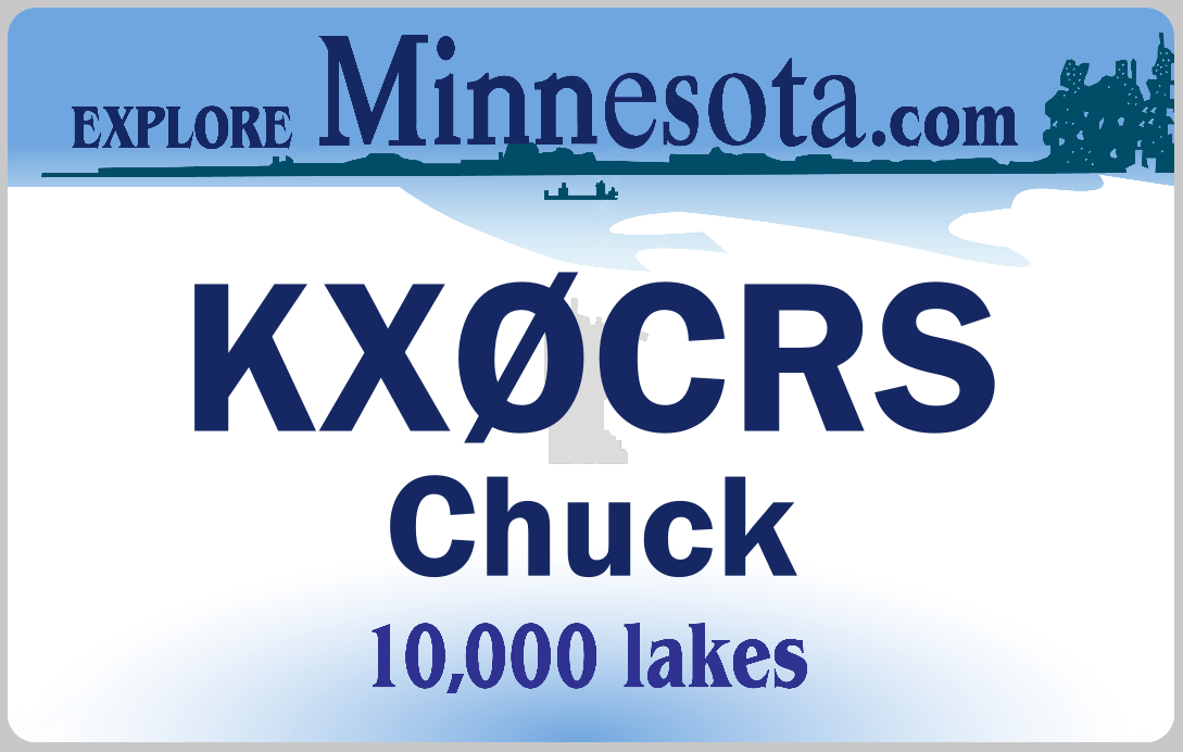 Customized State Name Badge, Minnesota – Houston Ham Radio Supply