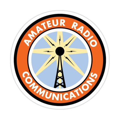 Amateur Radio Communications 3" Round Sticker